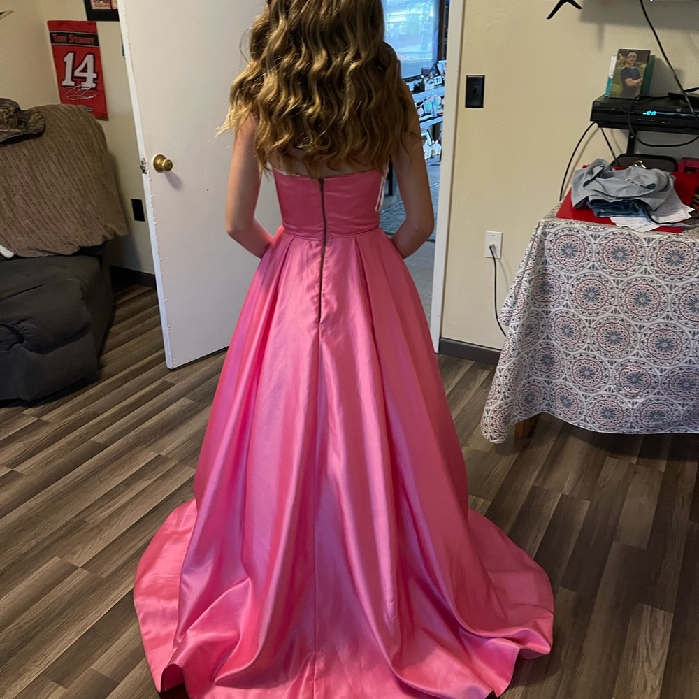 Pink Sheri Hill gown